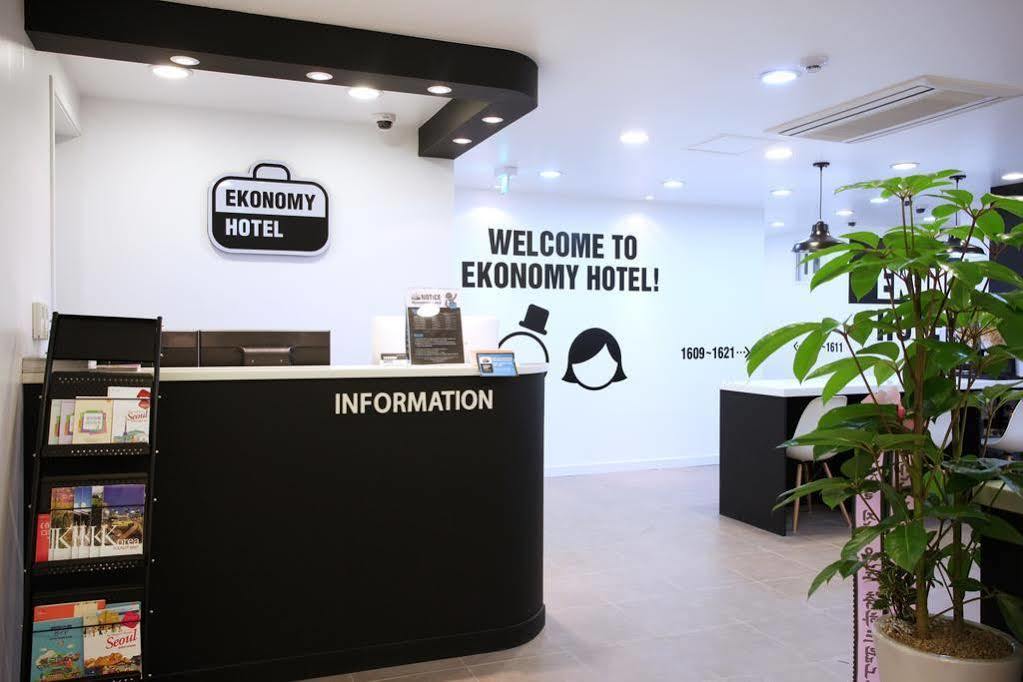 Ekonomy Hotel Myeongdong Central Seoel Buitenkant foto